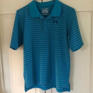 YXL Under Armour heat gear polo